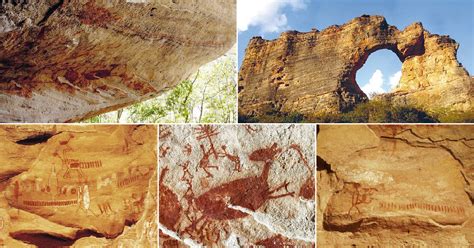 El Descubrimiento de las Pinturas Rupestres de Serra da Capivara: Un Vistazo al Arte Prehistórico y la Cultura Tupi-Guarani en el Siglo VII